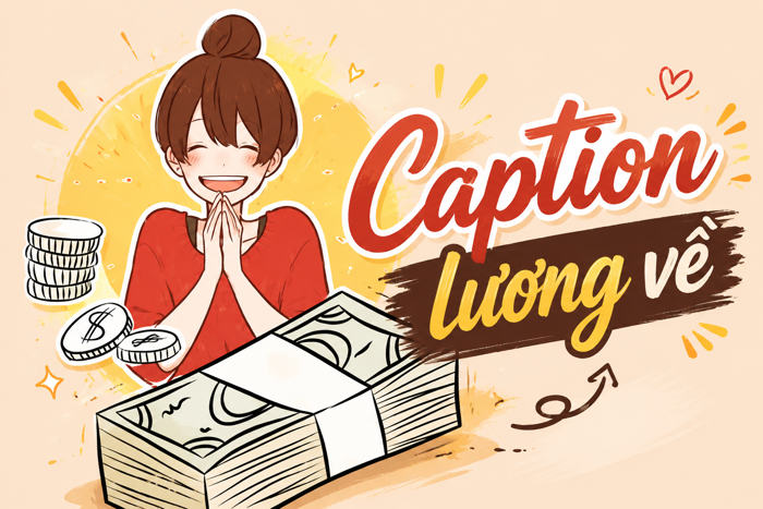 Tổng hợp caption lương về hài hước, đọc xong là muốn đăng ngay