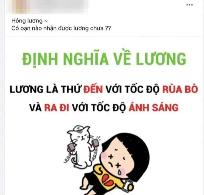 Người lao động hóng lương: 