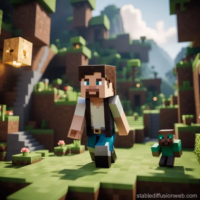 Minecraft Meme of Ricardo Milos | Stable Diffusion Trực tuyến