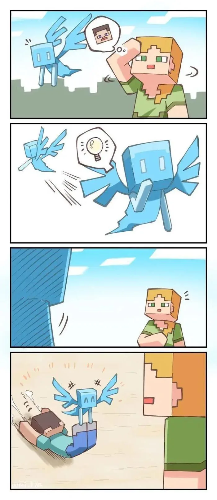Minecraft Comic | Meme | HoYoLAB