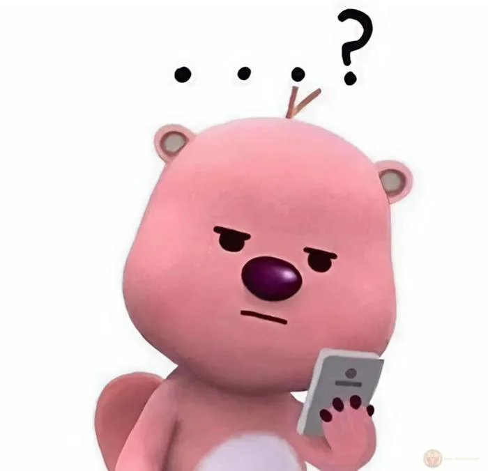 Tổng hợp Loopy meme hài hước, ảnh nhại giọng cute gấu hồng