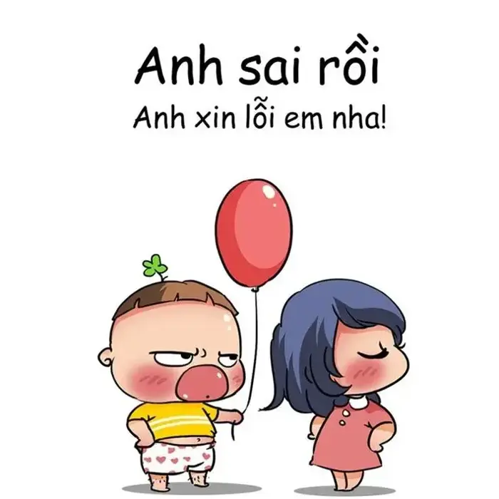Story » Bộ Meme Xin Lỗi Người Yêu ngọt ngào nhưng hài hước giúp bạn hàn gắn tình cảm