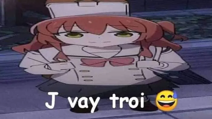 Nữ sinh anime Nhật Bản mặc váy kêu 