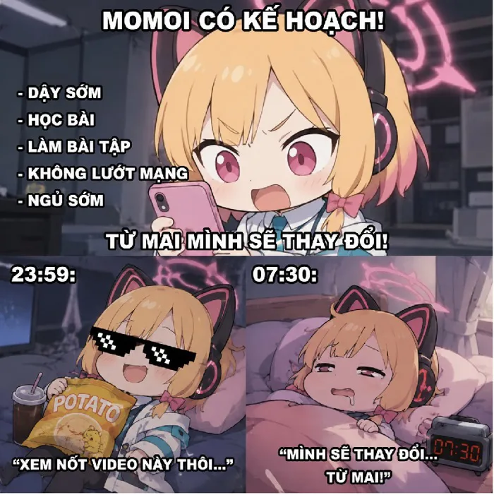 175+ Momoi meme cute - Ảnh chế đáng yêu cười nghiêng ngả
