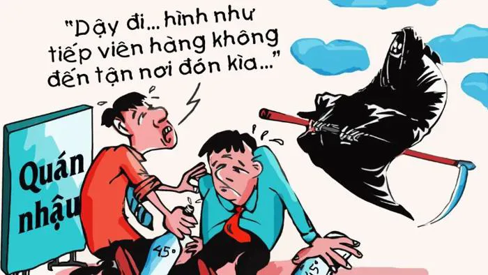 Top 50 hình ảnh nhậu châm biếm rượu bia hài hước