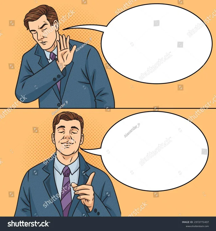 No Yes Businessman Meme Text Bubble: Vector có sẵn (miễn phí bản quyền) 2372771437 | Shutterstock