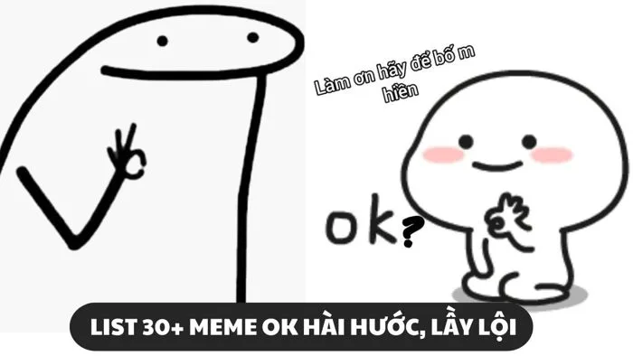 List 99+ meme OK luôn cute hài hước trêu sếp & bạn bè