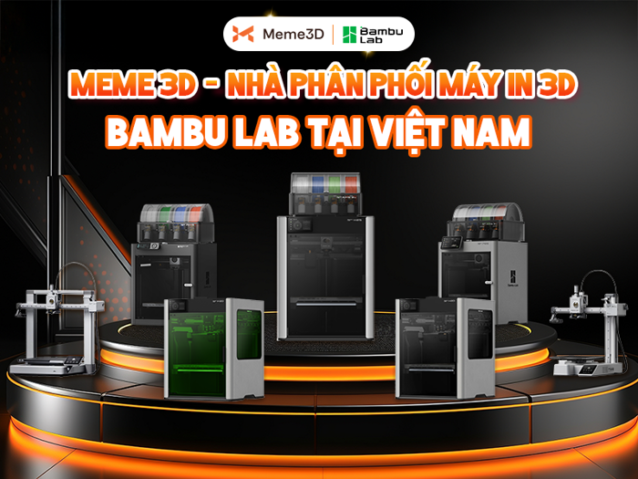 MEME 3D - Nhà Phân Phối Máy In 3D Bambu Lab Tại Việt Nam - Báo Hưng Yên  điện tử