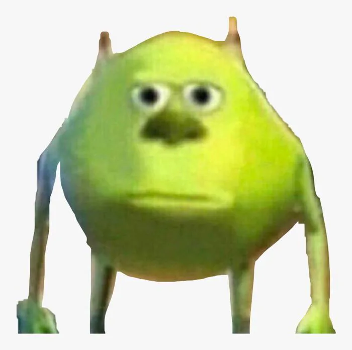 monster #monstersinc #mike #wazowski #mikewazowski - Mike Wazowski Meme Png,  Transparent Png , Transparent Png Image - PNGitem