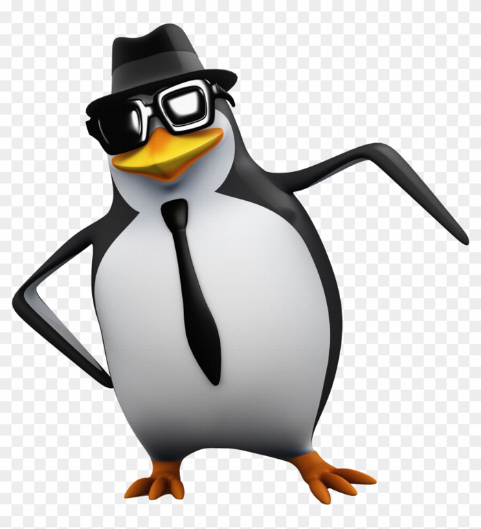 Image - Banana Penguin Meme - Free Transparent PNG Clipart Images Download