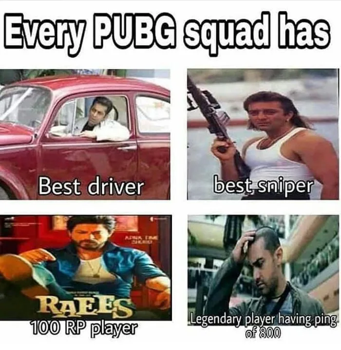 WHICH ONE ARE YOU? 🤣 Comment down below ⤵️ #gamingmemes #memes #pubgmemes  #trending #meme #esportsmemes @pubg