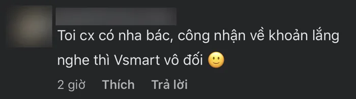Vsmart ghi điểm nhờ cách chăm sóc khách hàng chỉ thông qua 1 bình luận trên  mạng xã hội