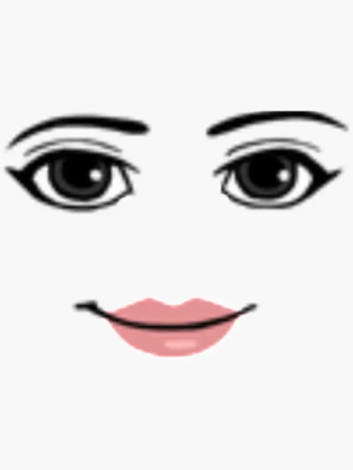 Roblox Default Female Face Smirking Smiling Meme Roblox Default Female Face Smirking Smiling Meme