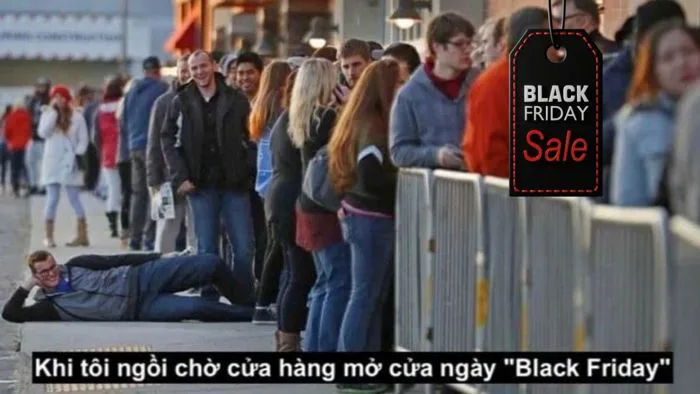 Tổng hợp ảnh Black Friday meme hài hước nhất cho ngày siêu khuyến mãi