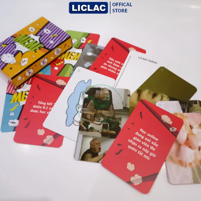 Bộ Bài MEME 100 Lá Quẩy Bạn Êi, Board Game vui vẻ chơi cùng bạn bè quên lối  về, Bài Mêm Hài Hước | Shopee Việt Nam