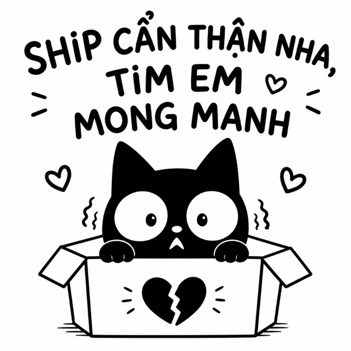 Sticker Hàng Dễ Vỡ Meme Cute 5x5cm Tem Dán Cảnh Báo Gói Hàng Handmade Set  100 200 300 500 Cái Nhiều Mẫu | Shopee Việt Nam