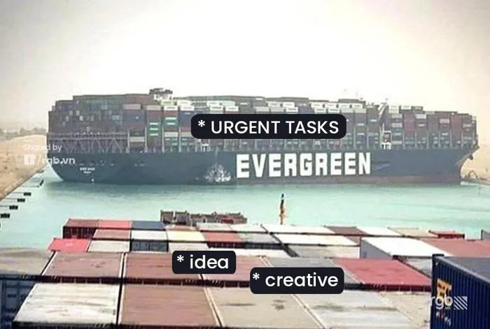 Cuộc sống agency qua loạt meme tàu mắc kẹt ở “kênh đào Su Cà Na” – RGB