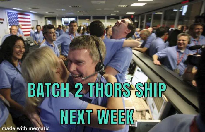 Góc nhìn: Ayn đã chính thức xác nhận Thor bắt đầu được giao hàng vào ngày  15-16 tháng 1 : r/AynThor