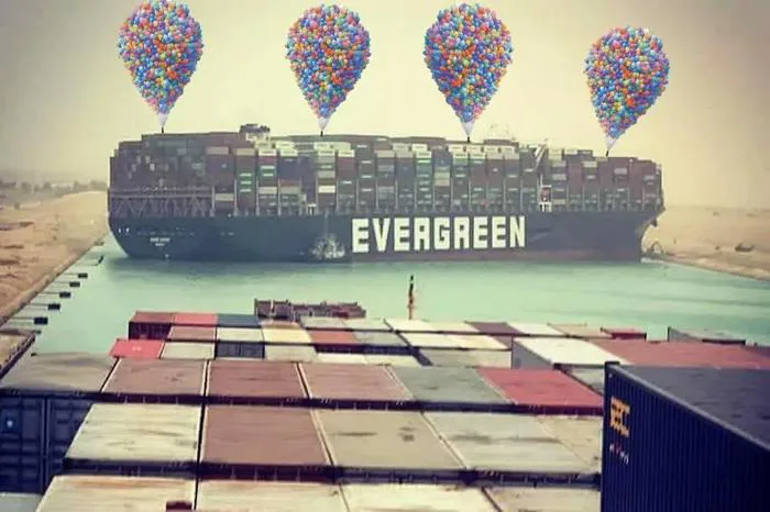 Những “pha giải cứu” tàu Evergreen mắc kẹt ở kênh đào Suez qua loạt meme bá  đạo của netizen – RGB