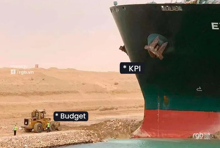 Cuộc sống agency qua loạt meme tàu mắc kẹt ở “kênh đào Su Cà Na” – RGB