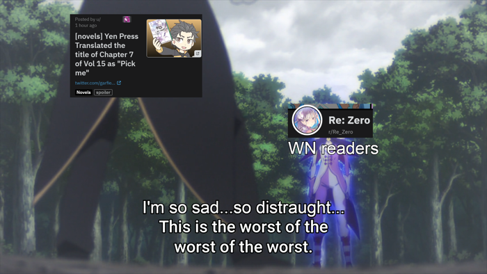 MS] Tôi ghét cái này thật sự. Nó làm tôi suy sụp quá nhiều. : r/Re_Zero