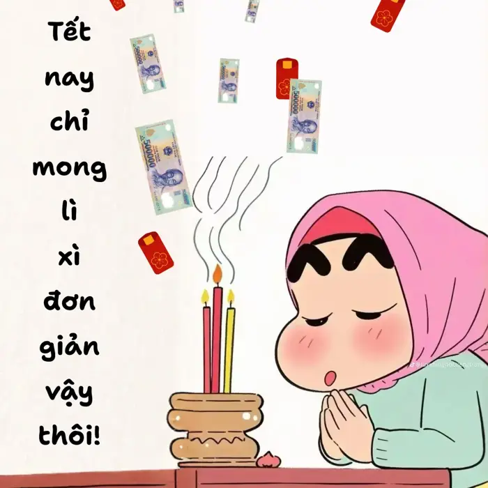 TOP Meme lì xì mới nhất Tết 2026: Hài hước, đòi lì xì, dễ thương | ZaloPay