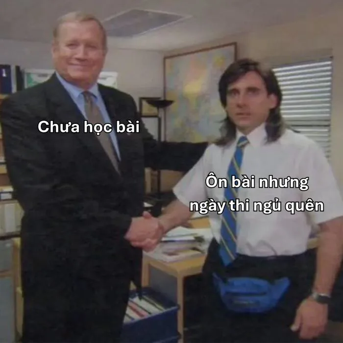Meme Thi Cử Cực Hài Dành Cho Team Ôn Thi Trong Nước Mắt