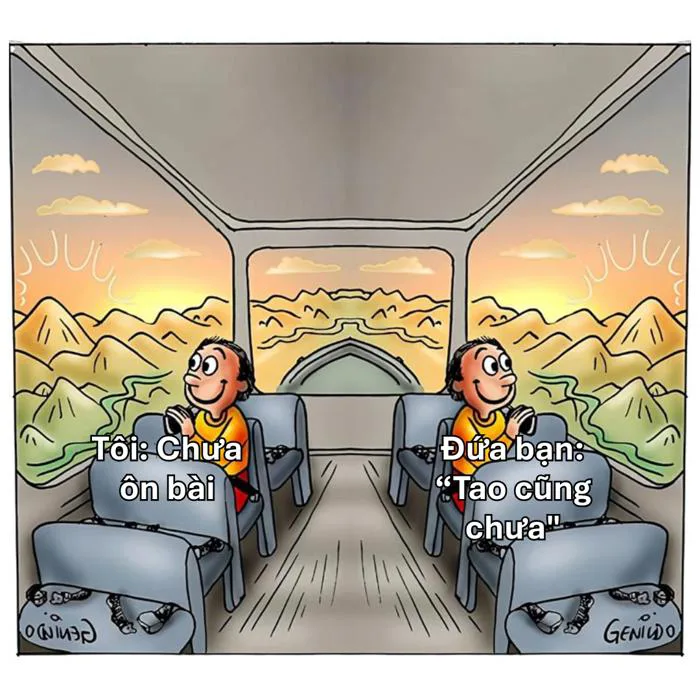 Meme Thi Cử Cực Hài Dành Cho Team Ôn Thi Trong Nước Mắt