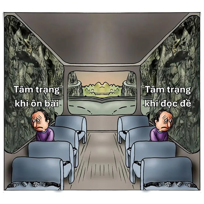 Meme Thi Cử Cực Hài Dành Cho Team Ôn Thi Trong Nước Mắt