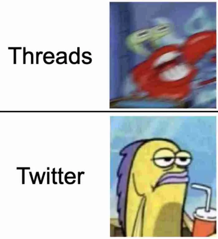 Collection of Best TWITTER VS THREADS MEMES
