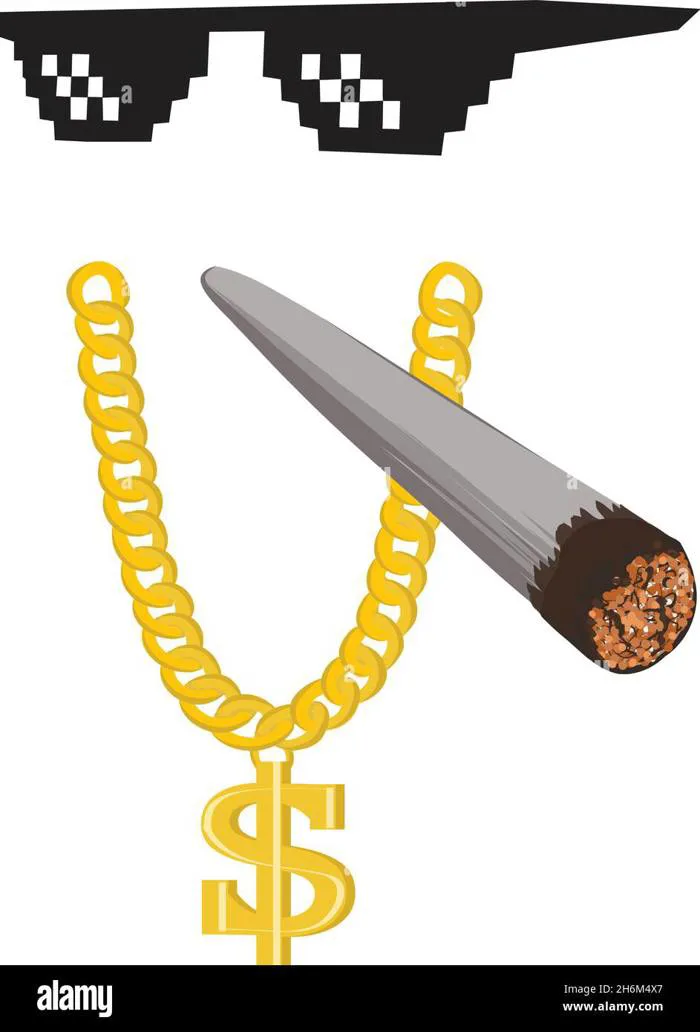 Meme thug life Stock Vector Images - Alamy