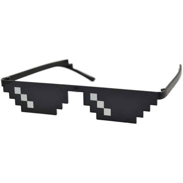 Thug Life Black Sunglasses (12Pcs)