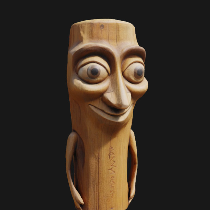 👾 Tung Tung Tung Sahur – Viral TikTok Meme Figurine | 3D Printable Model・  STL File for 3D printing・Cults