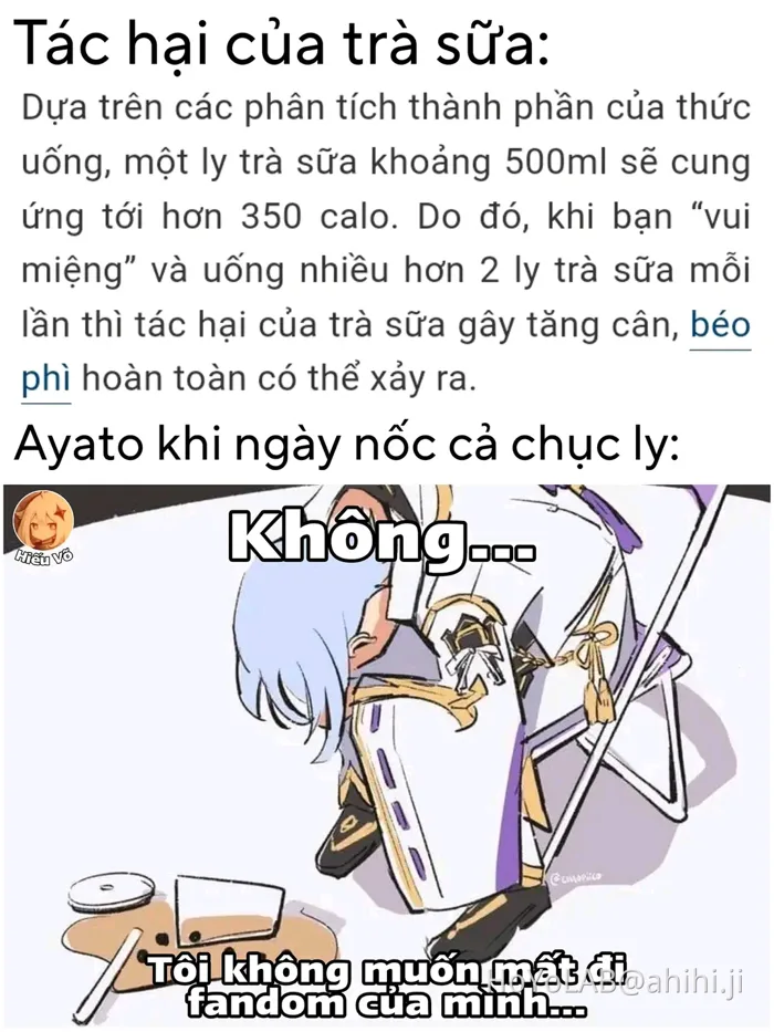 Tác hại của trà sữa Genshin Impact | HoYoLAB