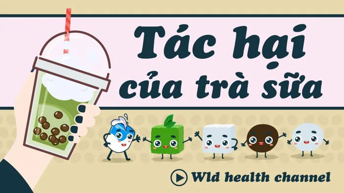 Tác hại của trà sữa | Trong 1 ly trà sữa có gì?