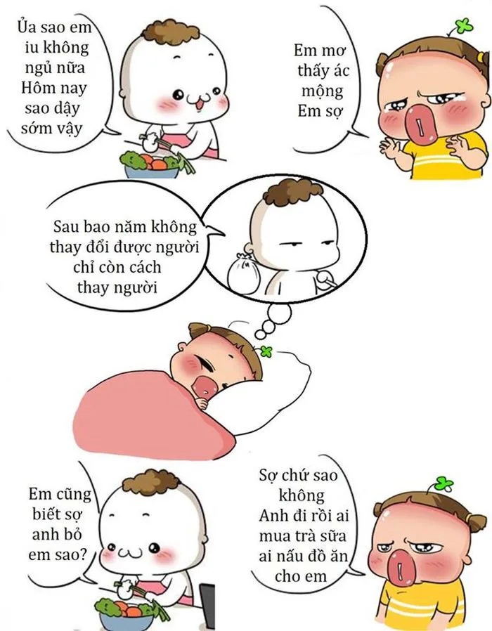 40 Trà sữa ideas | anh chibi cute, chibi comic strips, cute cheeks cartoon