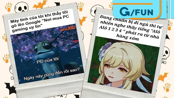 Tổng hợp meme hài hước cuối tuần: Hàng xóm karaoke, tiền lì xì, cháu nó còn  nhỏ… | GEARVN
