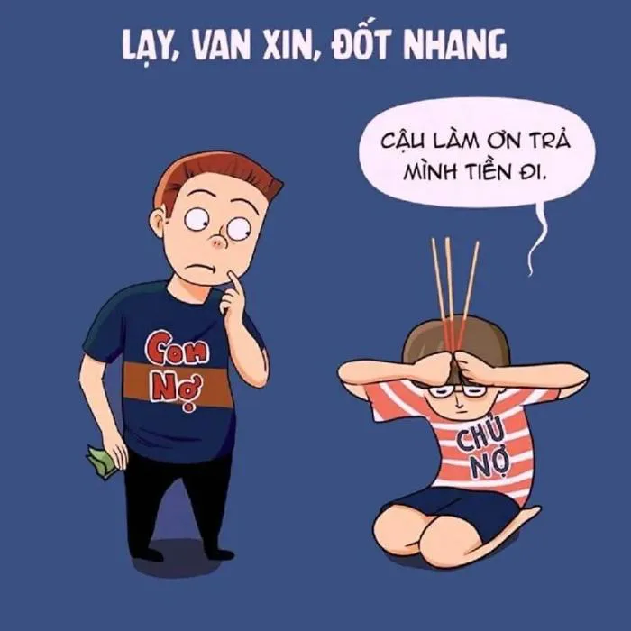 30+ meme đòi nợ cực chất, lấy 