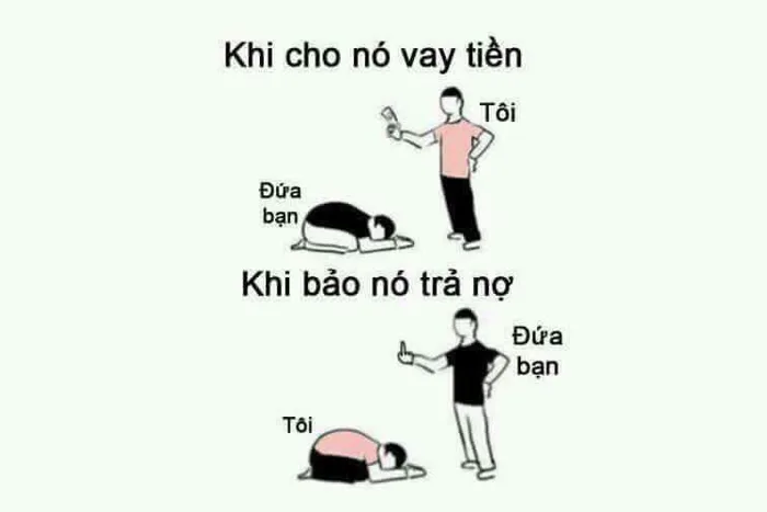 TOP 50+ hình chế đòi nợ khéo, giúp bạn đòi nợ thông minh và vui vẻ