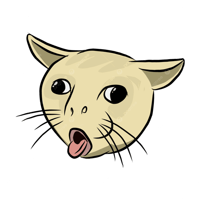 Hình ảnh Mèo Cho Meme Vector PNG , Sơn, Meme, động Vật PNG và Vector với  nền trong suốt để tải xuống miễn phí