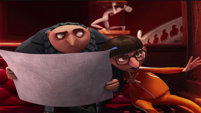 Gru Reading While Vector Explains | Know Your Meme