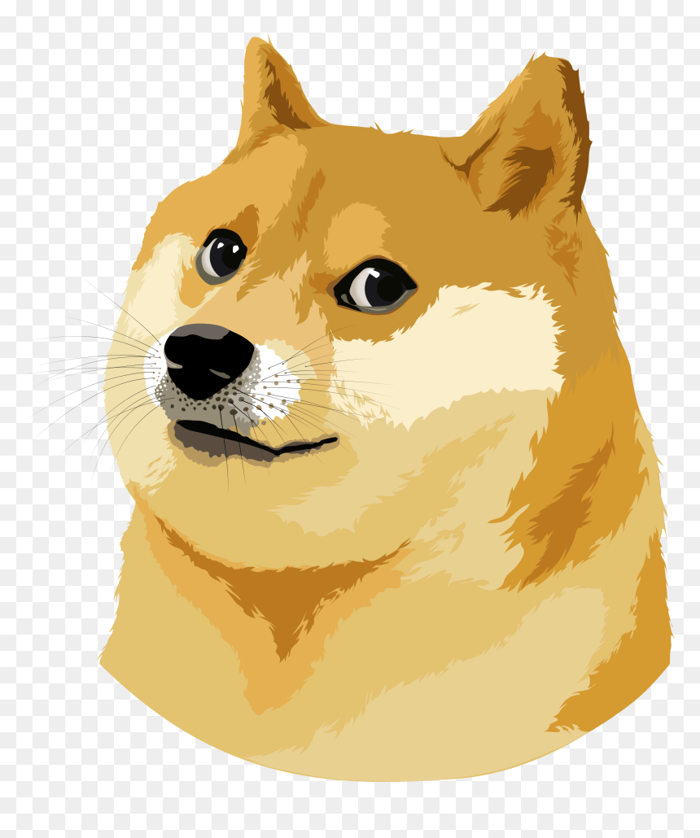 Doge Vector Illustration Clip Arts - Doge Meme Vector, HD Png Download - vhv