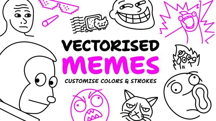 Best Funny Memes – Fun Vector Meme [Open Source} | Figma