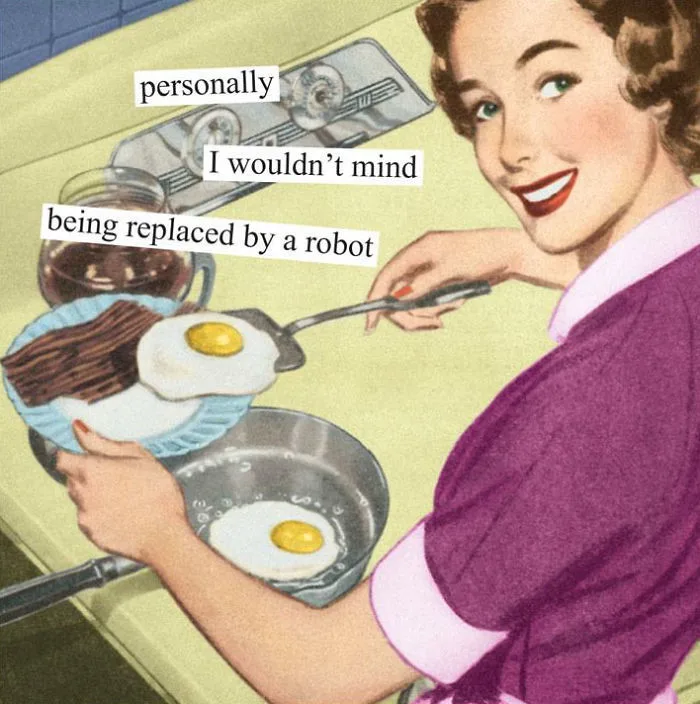 102 Hilariously Sarcastic Retro Pics That Only Women Will Truly Understand  | Bored Panda