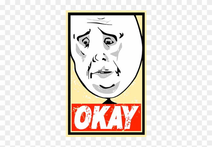 Okay Meme Shirt Vintage By Karmadesigner - Okay Face, HD Png Download -  720x562(#5548898) - PngFind