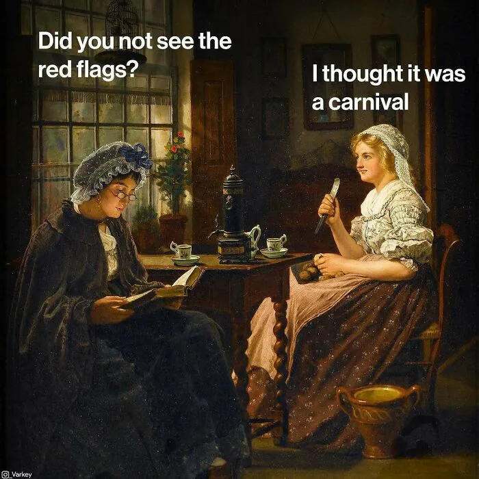 The Art Of The Meme: 50 Old Paintings That Became The Perfect Canvas For  Classical Art Memes (New Pics) | Bored Panda