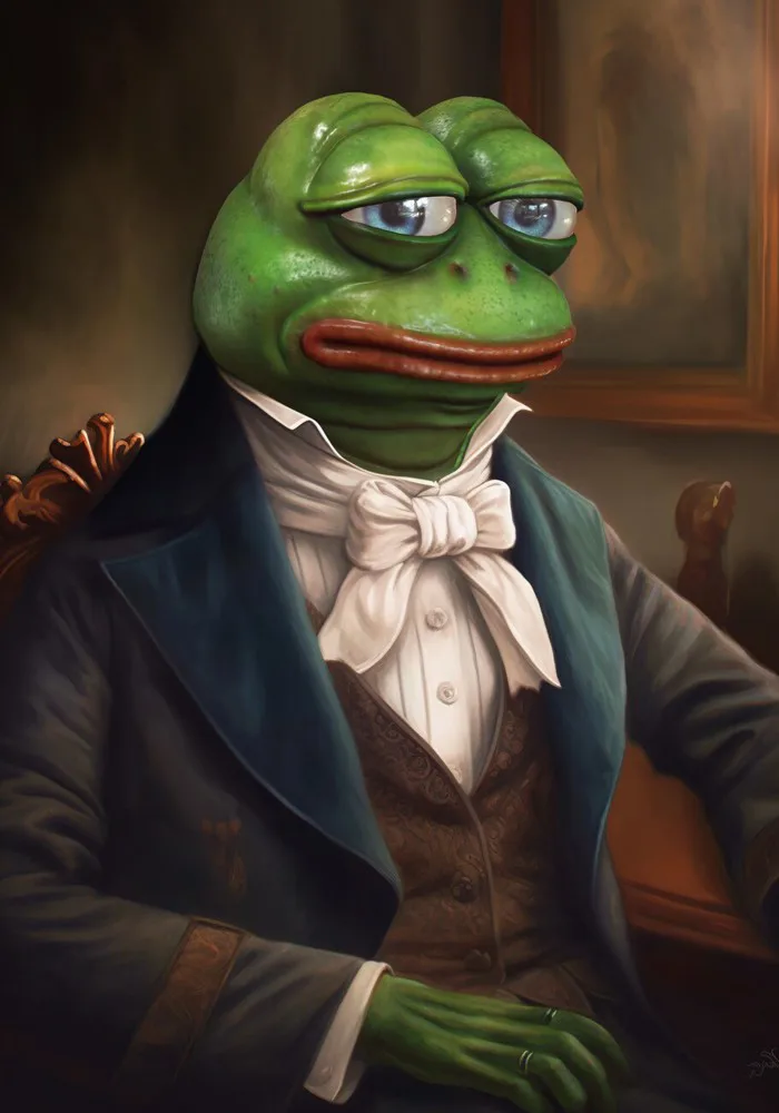 Plakát Vintage Pepe meme | Obraz na zeď | 3+1 zdarma | Posters.cz