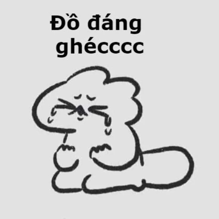 Bộ sưu tập ảnh Meme dỗi cute cưng xỉu, thả đâu cũng hợp mood