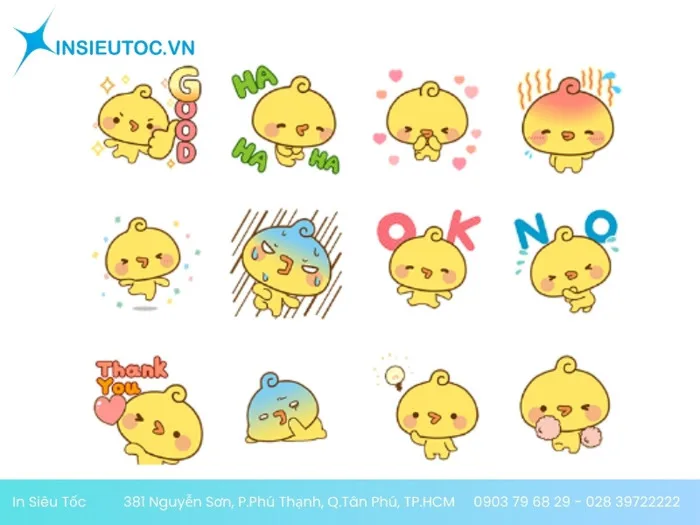 11+ Mẫu bộ Sticker Zalo hài hước, dí dỏm, độc lạ, dễ thương