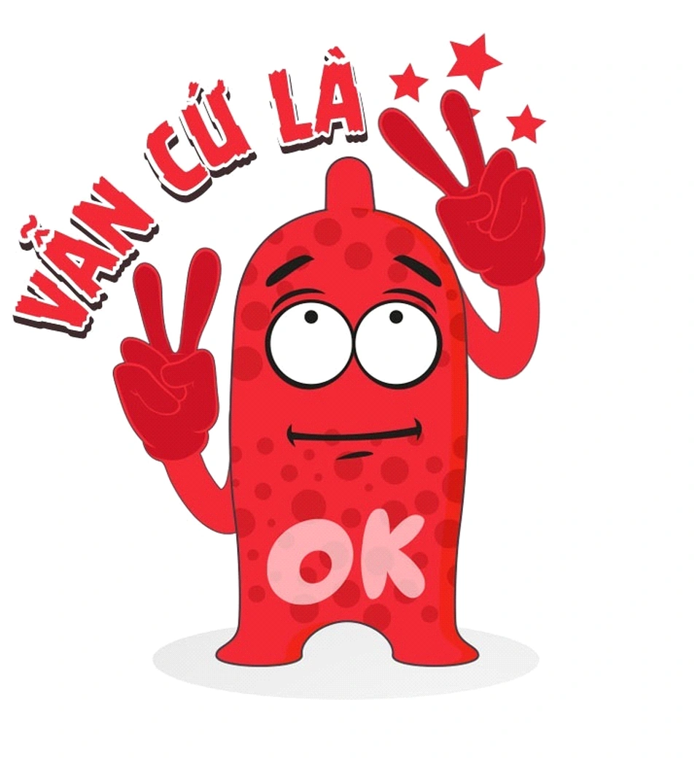Bao cao su OK gần gũi hơn với giới trẻ khi tung ra bộ sticker ngộ nghĩnh  trên Zalo | Báo Dân trí